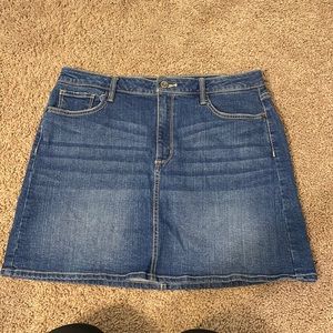 Denim skirt